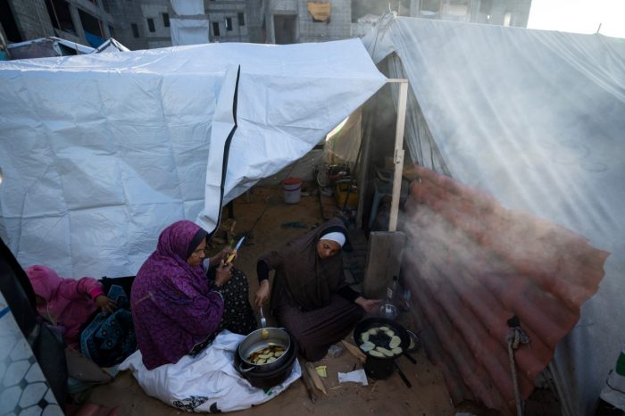 An aid ship sets sail to Gaza, where hundreds of thousands face starvation 5 months into war