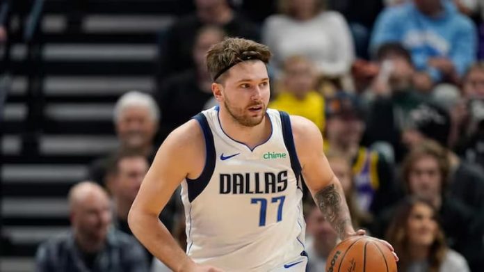 Luka Doncic (ankle) is questionable to play tonight for the Mavericks against the Pacers