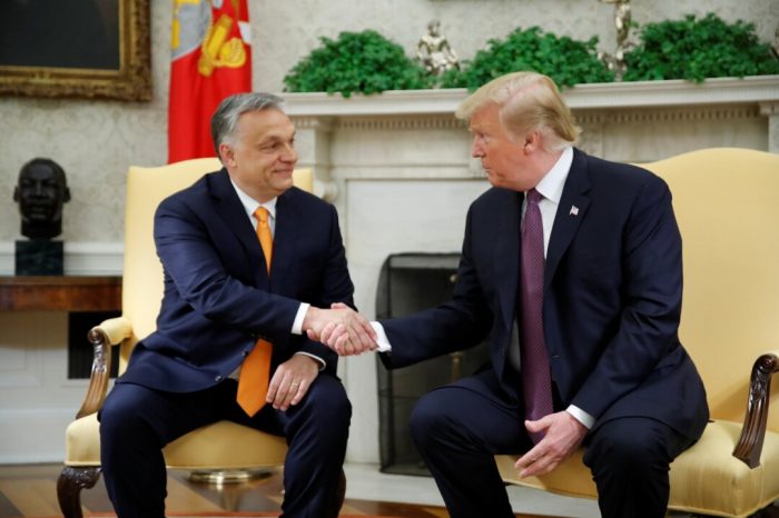 Trump Meets With Hungarian Leader Viktor Orban, Discussions Focus on Border Security