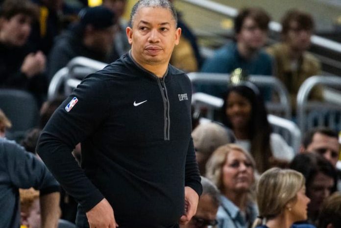 Clippers’ Ty Lue thinks his team is playing ‘soft’ after a loss on Monday to the Pacers
