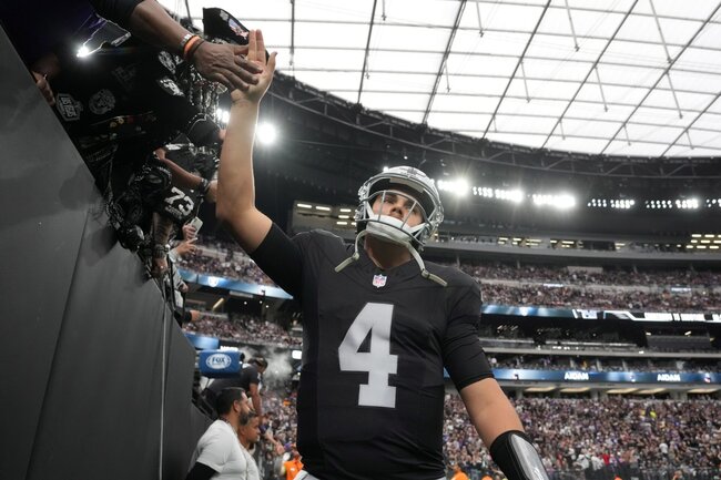 Aiden O’Connell Will Likely Have Chance To Compete For Raiders Starting QB Job In 2024