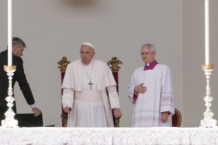 Pope Francis speaks about struggles facing people of Haiti during Venice mass