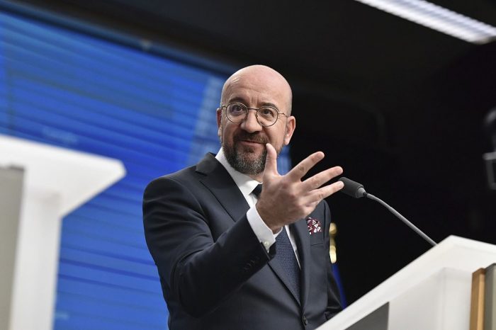EU Council chief Charles Michel supports the recognition of Palestinian statehood