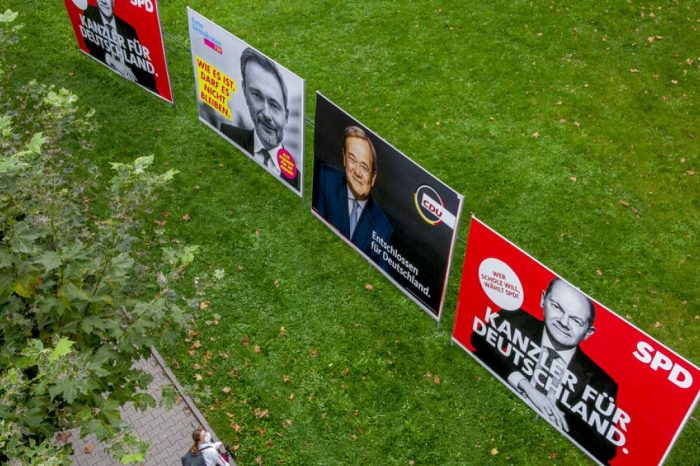 EU elections: Christian Democrats lead German polls while far right pulls into second place