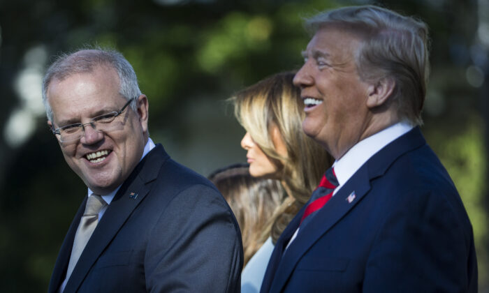 Trump Discusses China Threat With Ex-Australian Prime Minister: Morrison